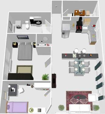 Foto - Sanierte 4-Zimmer Dachgeschosswohnung inkl. Außenstellplatz