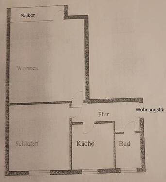 Foto - Etagenwohnung zur Miete in Wolfenbüttel