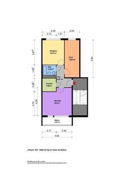 Foto - Mein Zuhause ist Neuwoba - 377,00 EUR Kaltmiete,