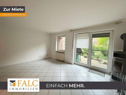Foto - 3-Zimmer-Erdgeschosswohnung mit Garten und Terrasse, Balkon, Kamin, Einbauküche & optionaler Garage