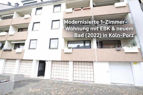 Foto - Modernisierte 1-Zimmer-Wohnung mit EBK & neuem Bad in Köln-Porz