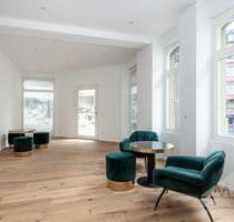 Erstbezug nach kompletter Modernisierung. Schöner Eckladen in restauriertem Stilaltbau fußnah zum Wilhelmsplatz - Offenbach am Main