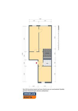 Foto - 3 Zimmer Dachgeschoßwohnung in Erfurt