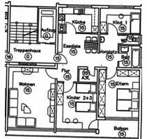 Helle 4-Zimmer-Wohnung mit Balkon, Einbauküche & Aufzug - Benningen am Neckar