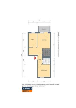 Foto - 3 Zimmer Etagenwohnung zur Miete in Erfurt