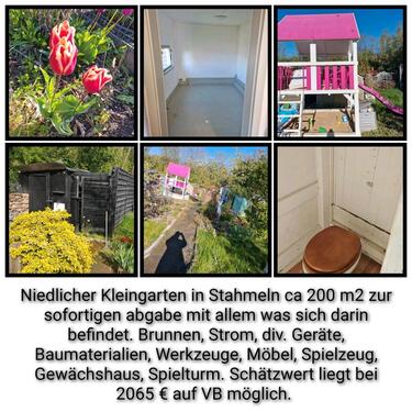 Foto - Reizender Kleingarten in Leipzig‑Stahmeln, für sofort abzugeben.