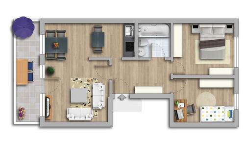 Foto - 3 Zimmer Etagenwohnung zur Miete in Halle (Saale)