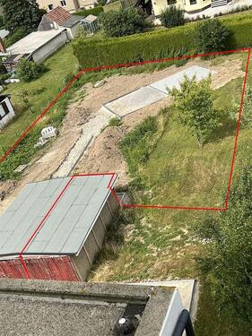 Foto - °°° Vermiete bzw. verpachte 2 Gartenparzellen mit je Garage und Stellplatz (Eigentumsland) °°°