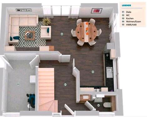 Foto - 4 Zimmer Einfamilienhaus zur Miete in Schneverdingen