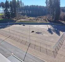 Freifläche ca. 2950m² nahe A96, befestigt, eingezäunt - Achberg