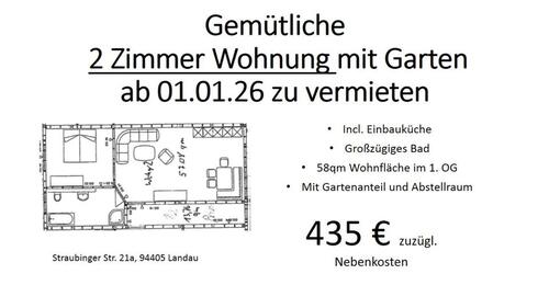 Foto - Gemütliche 2 Zimmer Wohnung in Landau