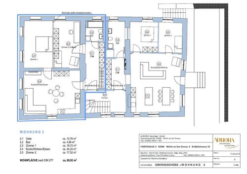 Foto - 2 Zimmer Etagenwohnung zur Miete in Wörth an der Donau