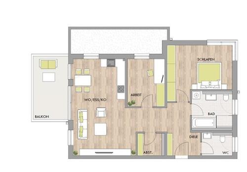 Foto - Etagenwohnung in Amberg