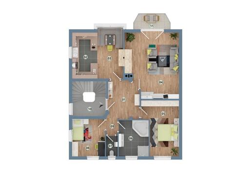 Foto - 3 Zimmer Etagenwohnung zur Miete in Freilassing