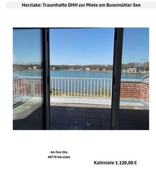 Foto - Exklusive Doppelhaushälfte in erster Reihe am See