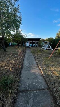Foto - Schöner Garten mit Gartenhaus wegen Umzug abzugeben