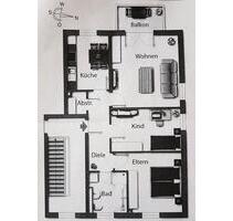 3-Zimmer Wohnung mit viel Platz - Deggendorf
