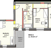 Kernsanierte 3-Zimmer Wohnung in LahrKuhbach - Lahr (Schwarzwald)