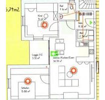 Neubau Wohnung 3 Zimmer 85.74 qm mit Einbauküche - Bad Lippspringe