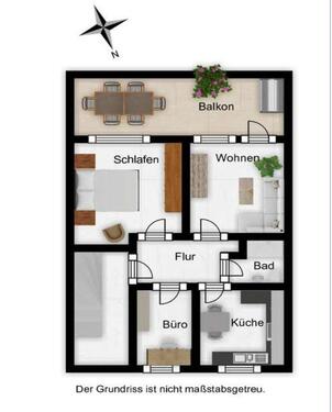 Foto - 3 Zimmer Etagenwohnung zur Miete in Mannheim