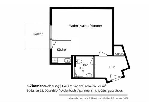 Foto - Etagenwohnung in Düsseldorf zum Kaufen