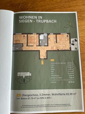 Foto - 3.5 Zimmer Etagenwohnung zur Miete in Siegen