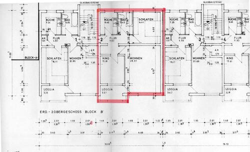 Foto - Etagenwohnung in Bad Kissingen zur Miete