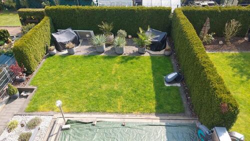 Foto - Sonnige 3-Zimmerwohnung im EG; große Terrasse,Garten u.Garage