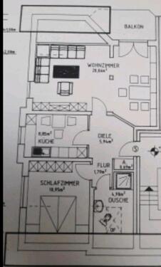 Foto - Wohnung 65 qm² Dachgeschoß neues Badezimmer