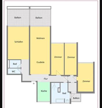 Foto - schöne 5-Zimmer Wohnung - 665.000,00&nbsp;EUR Kaufpreis, ca.&nbsp; 150,00&nbsp;m&sup2;