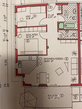 Foto - 3 Zimmer Etagenwohnung zum Kaufen in Schwäbisch Hall