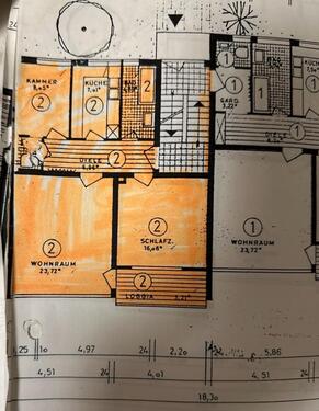 Foto - 3 Zimmer Hochparterre zum Kaufen in Wuppertal
