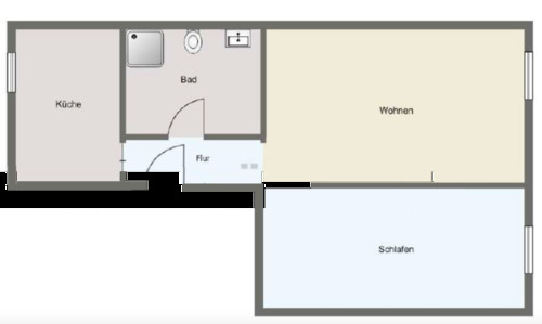 Foto - 2 Zimmer Erdgeschoßwohnung zur Miete in Dortmund