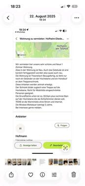 Foto - 1 Zimmer Etagenwohnung zur Miete in Hofheim am Taunus