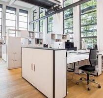 Stylische Arbeitsplätze mit Wow Effekt in spektakulärem Industrieloft - All-in-Miete - München Sendling-Westpark