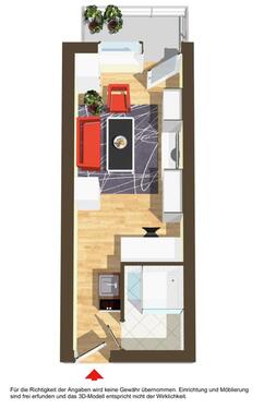 Foto - helles Appartment mit Balkon in ruhiger Lager - Erlangen Bruck