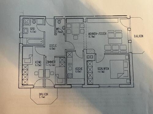 Foto - Biete 4-Zimmer-Wohnung in Kempten