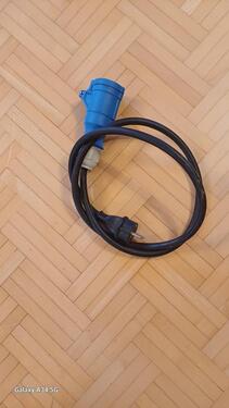 Foto - Adapterkabel für Wohnwagen, Wohnmobile, Boot.