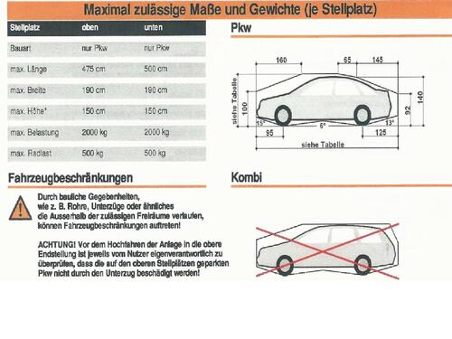 Foto - Stellplatz in Duplex-Garage Unten in Kempten, Memminger Str.