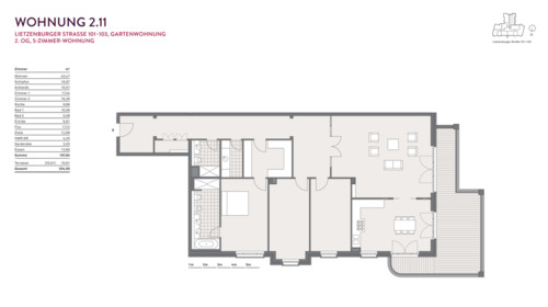 Foto - Exklusive 4-Zimmer-Wohnung am Ku’damm – möbliert, 204 m², Balkon