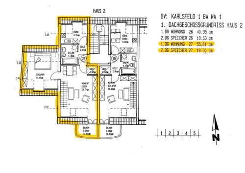 Foto - Dachgeschoßwohnung in Karlsfeld zum Kaufen