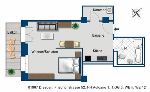 Foto - Etagenwohnung in Dresden