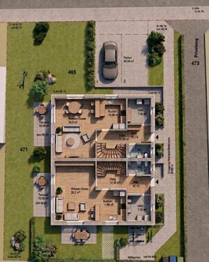 Foto - KfW 40 Doppelhaushälfte - 1.800,00&nbsp;EUR Kaltmiete, ca.&nbsp; 128,00&nbsp;m&sup2;