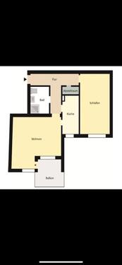 Foto - 2 Zimmer Wohnung (voll möbiliert)