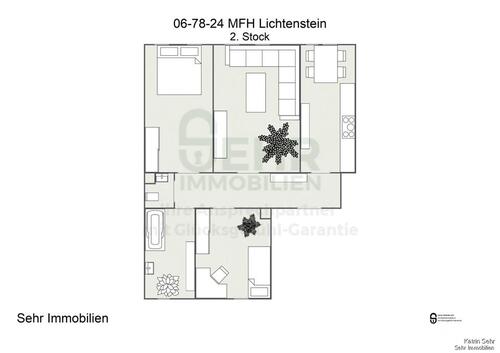 Foto - 3 Zimmer Etagenwohnung zur Miete in Lichtenstein (Sachsen)