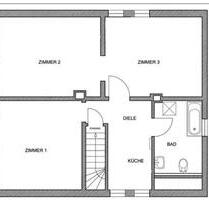 3Zi KDB Garten - Helle Wohnung Kaarst City im Grünen für 2 Pers. - Neuss Furth-Mitte