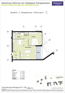 Foto - 2 Zimmer Etagenwohnung zur Miete in Schleswig