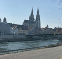 Dom und Donaupanorama 3,5-Zimmer Maisonette Einbauküche, Sauna - Regensburg Konradsiedlung