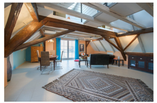 Foto - Helle 2,5 Zi-Whg in 88682 Weildorf mit Loft-Feeling zu vermieten