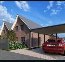 NEUBAU ERSTBEZUG KfW 40 Doppelhaushälfte Carport Solar Wärmepumpe - Drebber